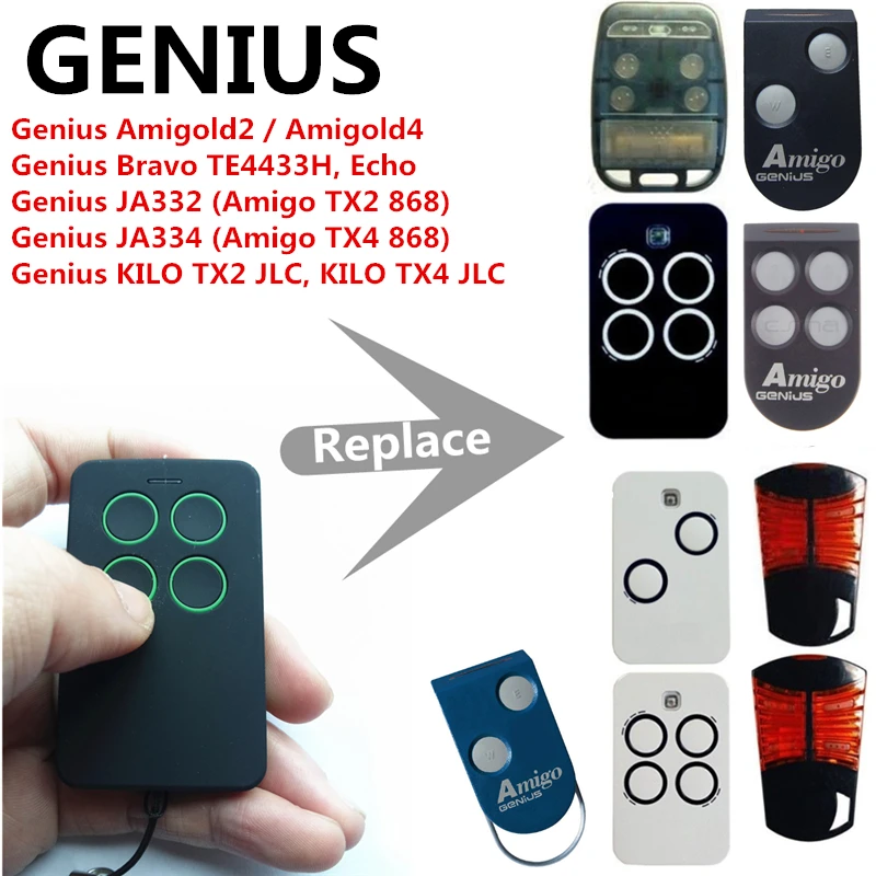 Các loại remote điều khiển từ xa Genius tự động